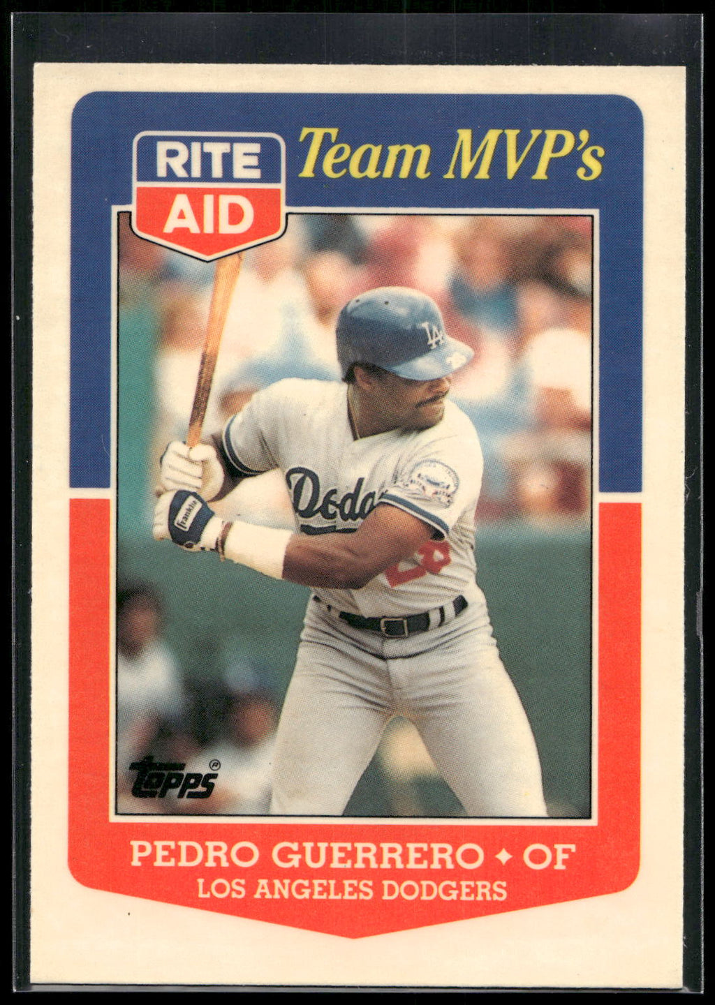 1988 Topps Rite-Aid Team MVP's #5 Pedro Guerrero