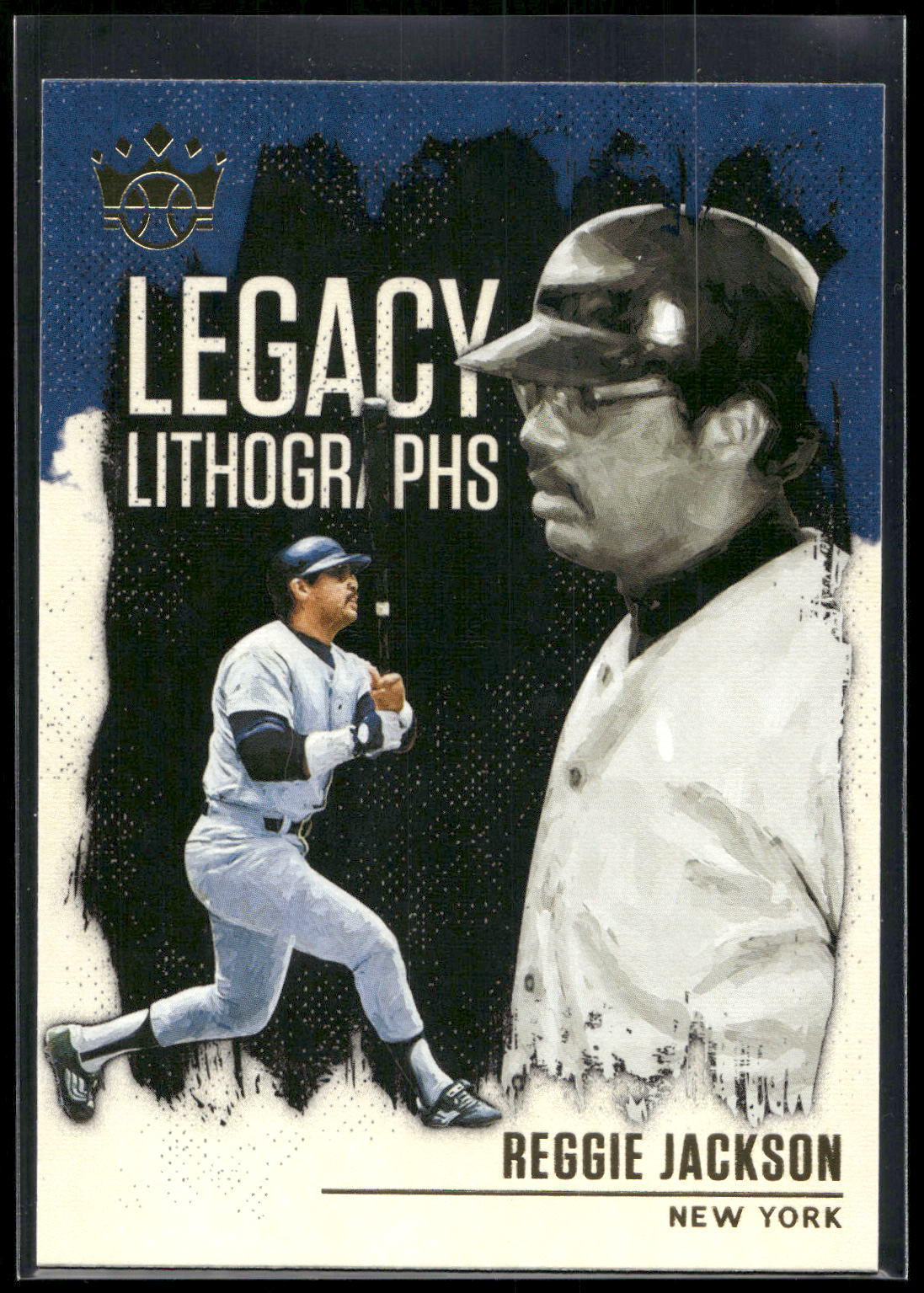2021 Panini Diamond Kings #LL-13 Reggie Jackson Legacy Lithographs