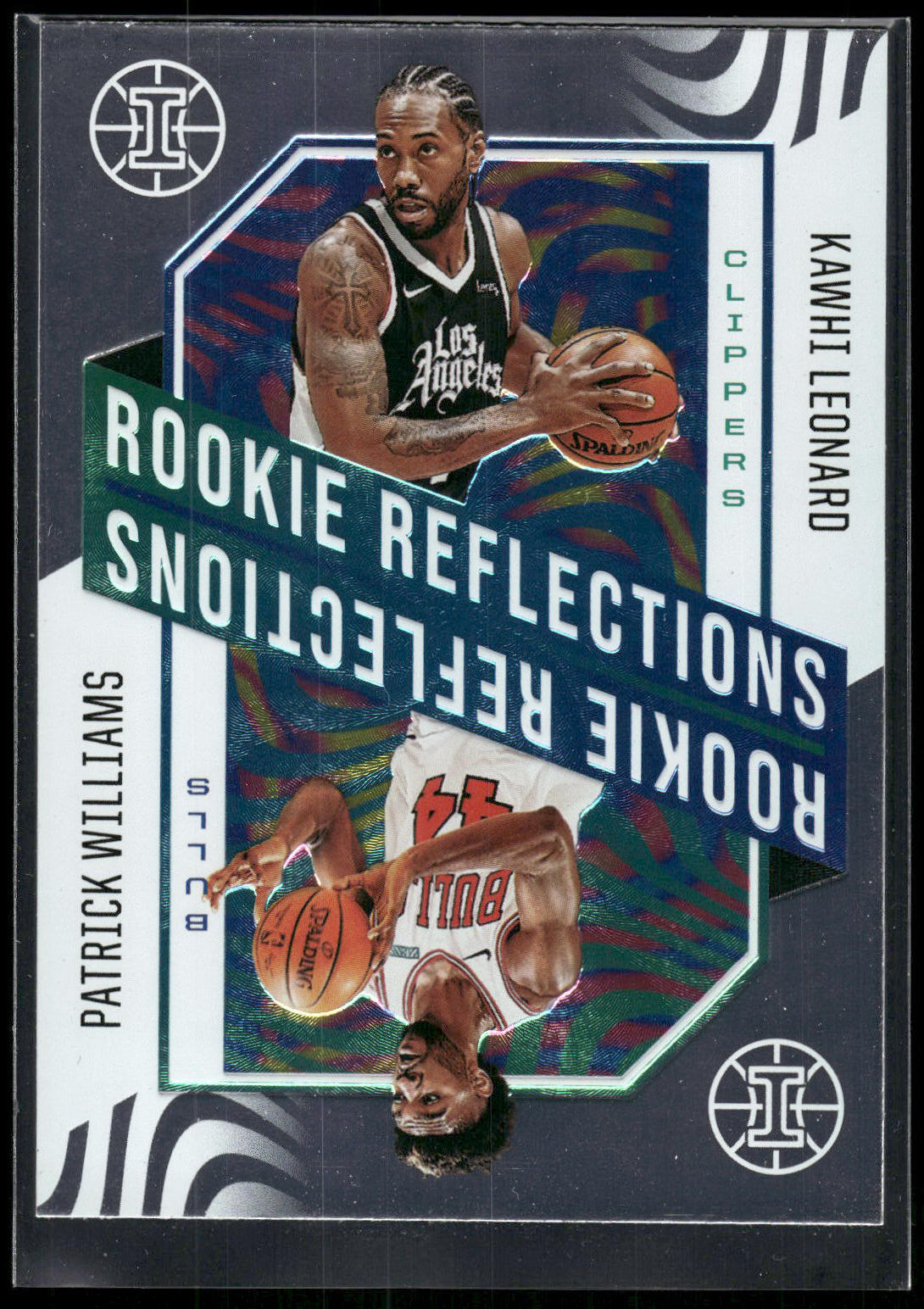 2020-21 Panini Illusions #1 Kawhi Leonard / Patrick Williams Rookie Reflections