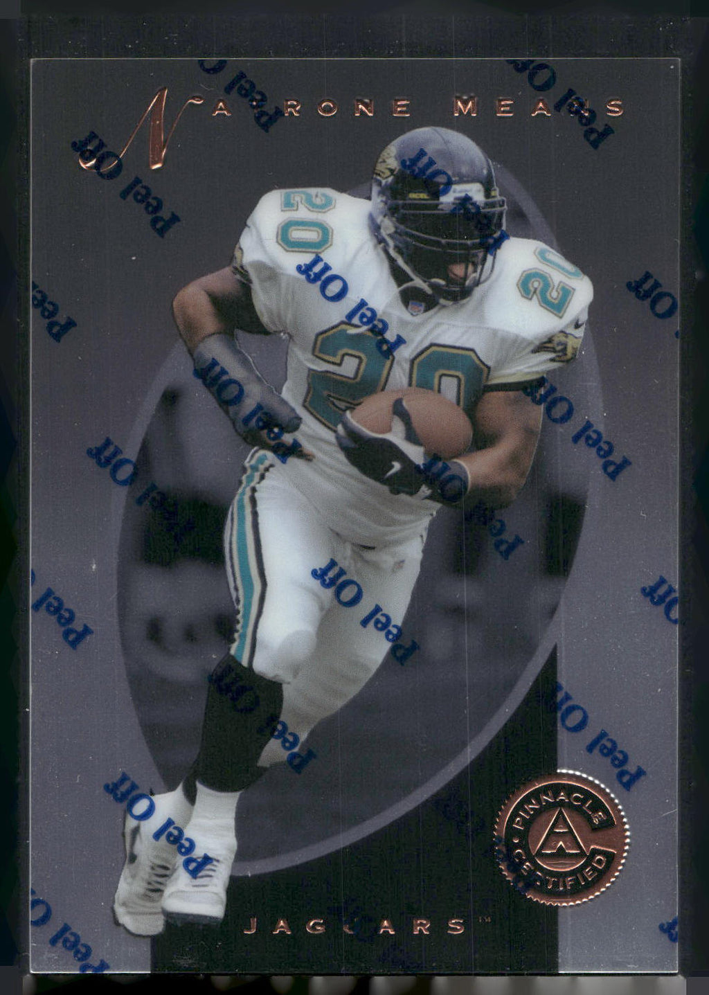 1997 Pinnacle Certified #37 Natrone Means