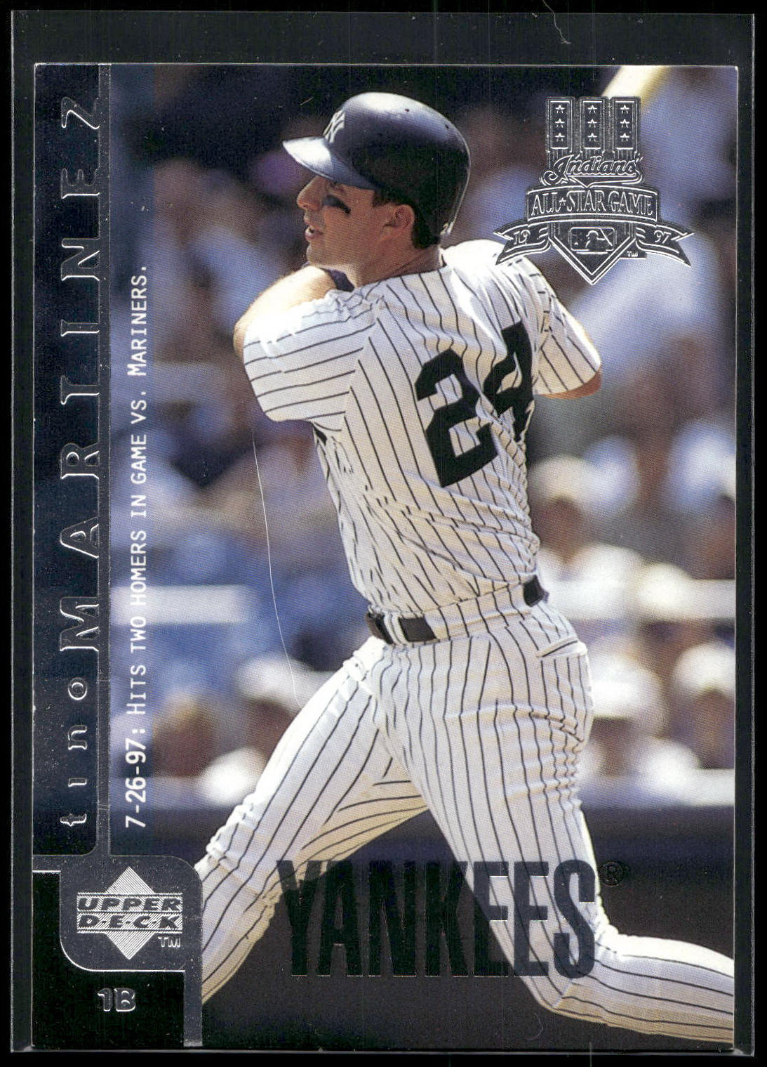 1998 Upper Deck #460 Tino Martinez