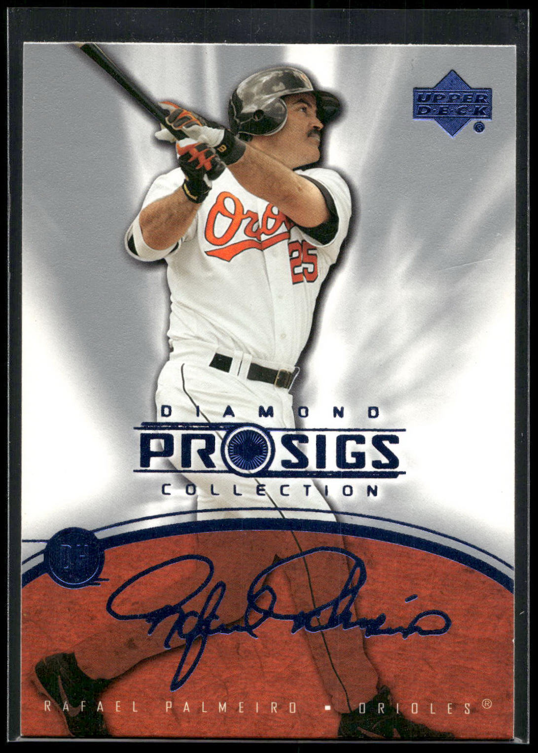 2004 Upper Deck Diamond Collection Pro Sigs #52 Rafael Palmeiro