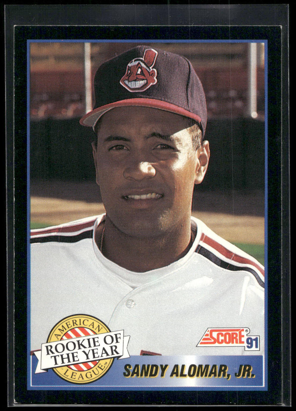 1991 Score #879 Sandy Alomar, Jr.