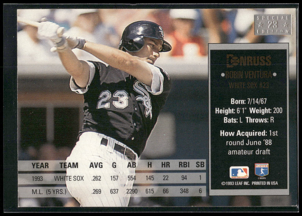 1994 Donruss - Special Edition #23 Robin Ventura