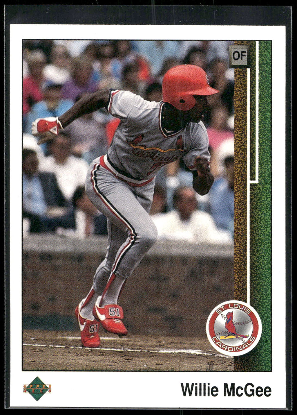 1989 Upper Deck #621 Willie McGee