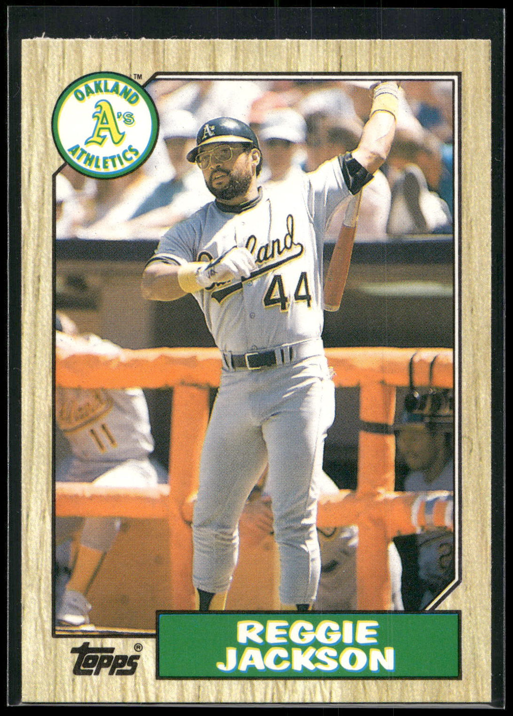 1987 Topps Traded #52T Reggie Jackson