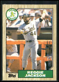 1987 Topps Traded #52T Reggie Jackson