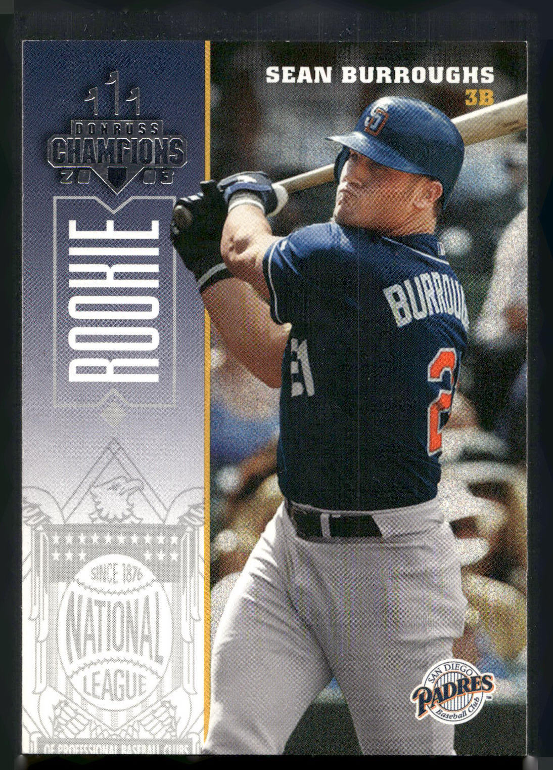 2003 Donruss Champions #220 Sean Burroughs