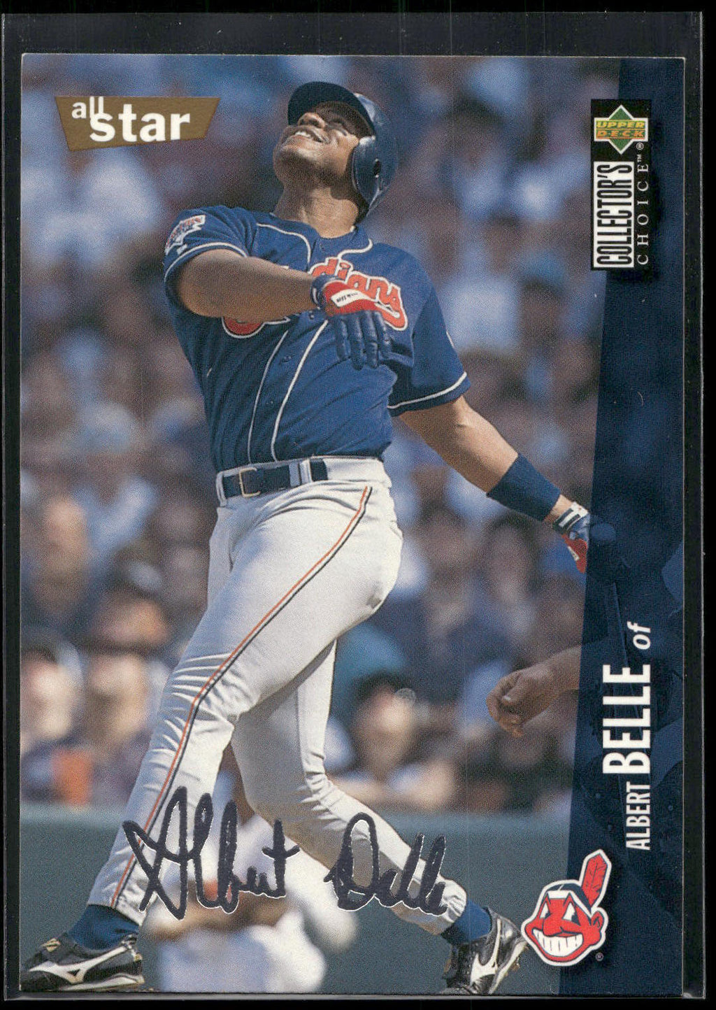1996 Collector's Choice #530 Albert Belle Silver Signature