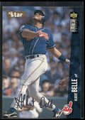 1996 Collector's Choice #530 Albert Belle Silver Signature
