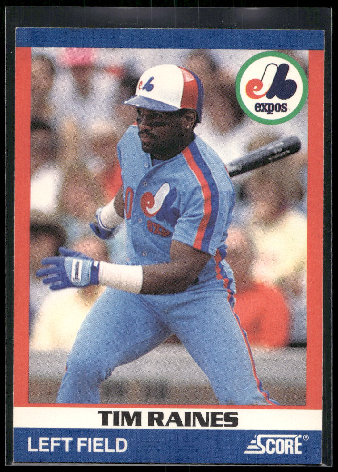 1991 Score 100 Superstars #89 Tim Raines