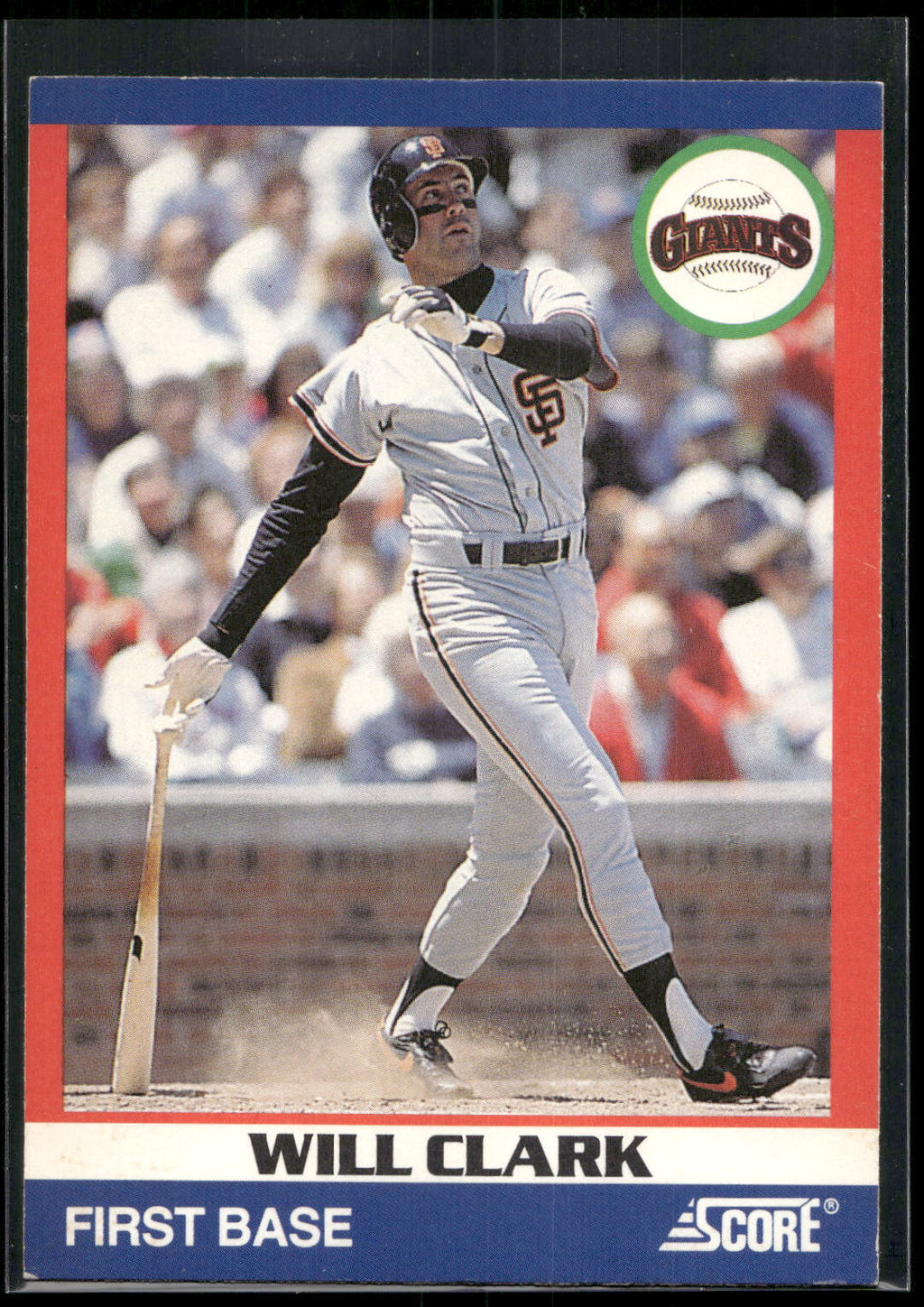 1991 Score 100 Superstars #4 Will Clark