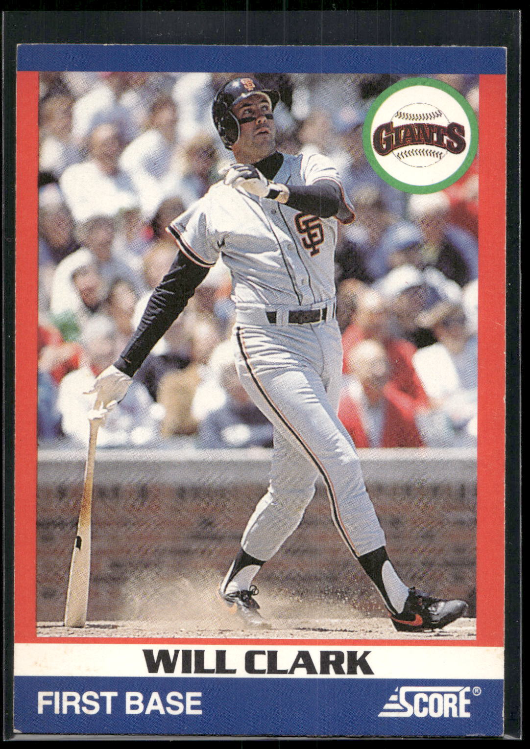 1991 Score 100 Superstars #4 Will Clark