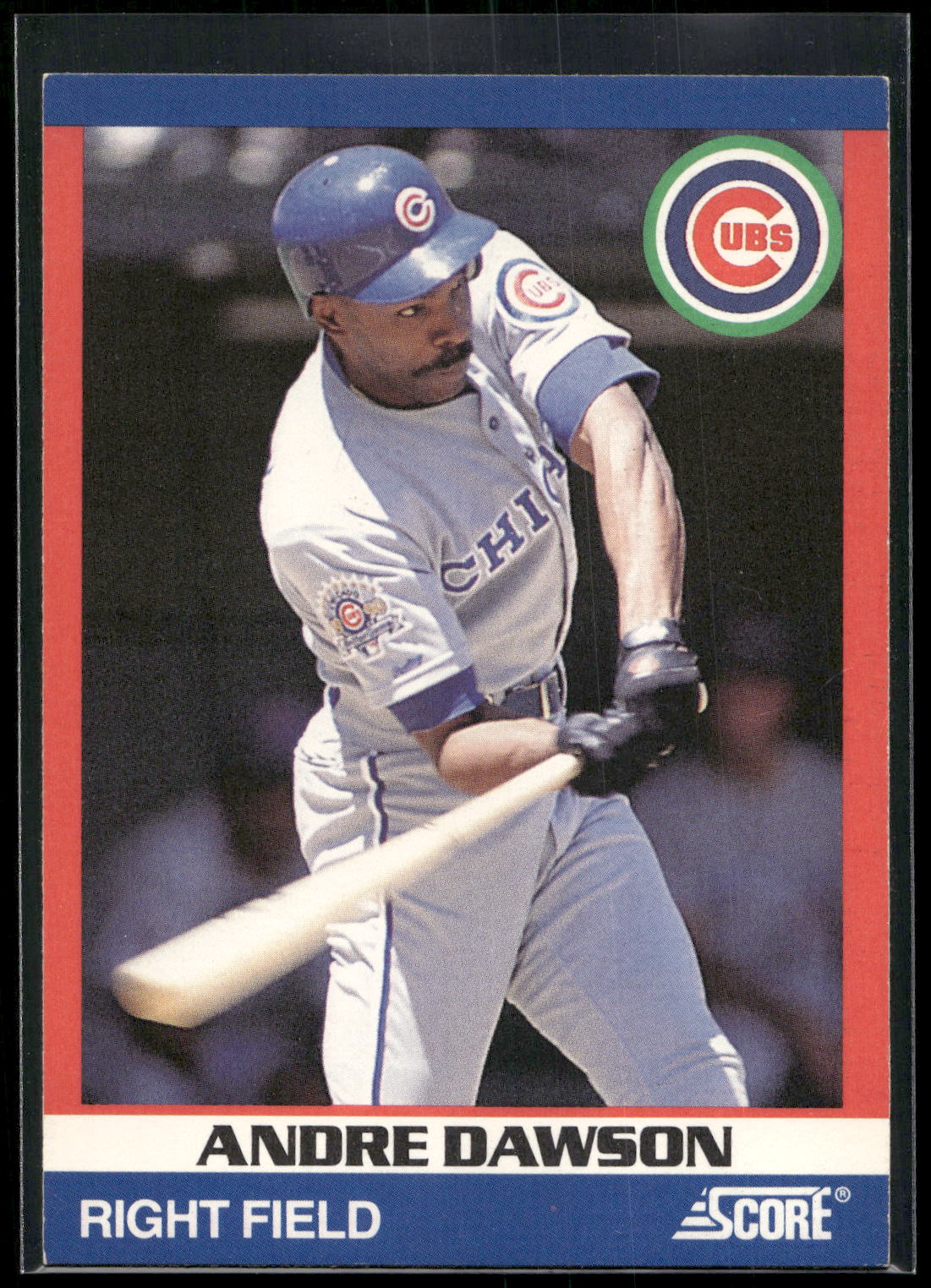 1991 Score 100 Superstars #87 Andre Dawson