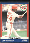 1991 Score 100 Superstars #9 Eric Davis