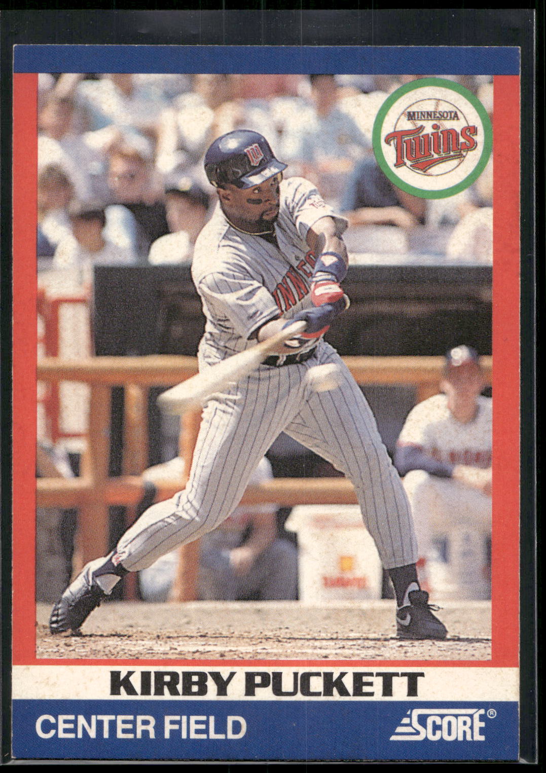1991 Score 100 Superstars #7 Kirby Puckett