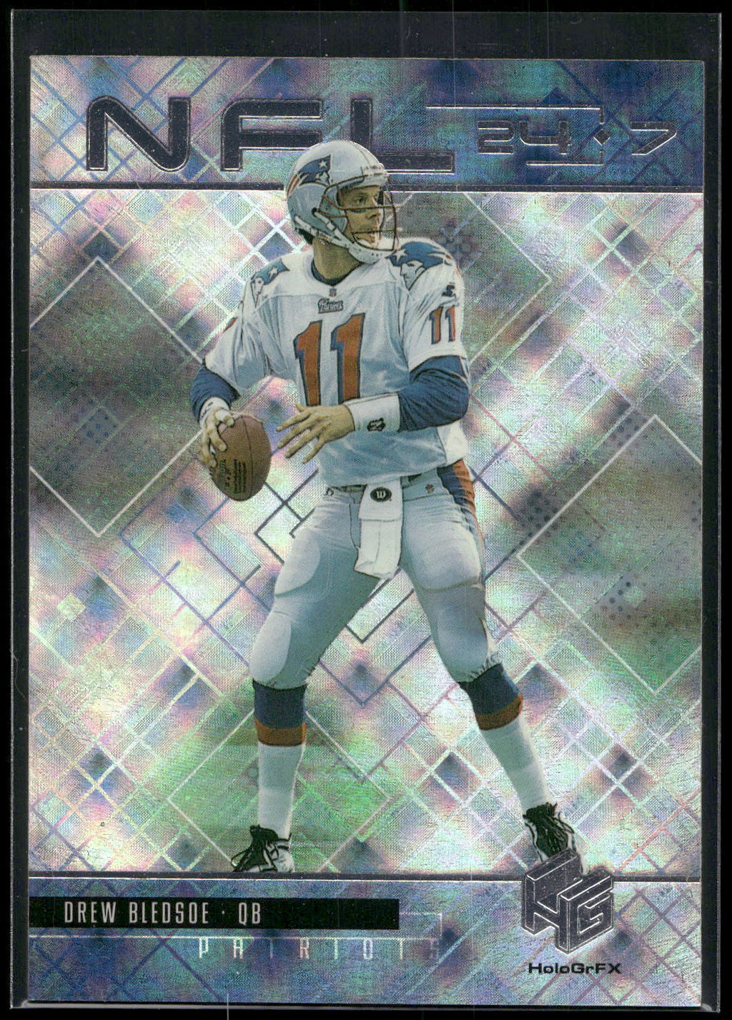 1999 Upper Deck HoloGrFX #N5 Drew Bledsoe NFL 24/7