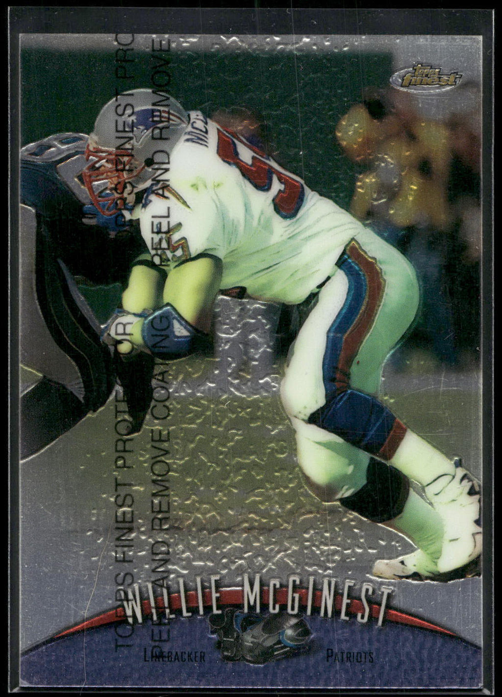 1998 Finest #45 Willie McGinest No-Protectors