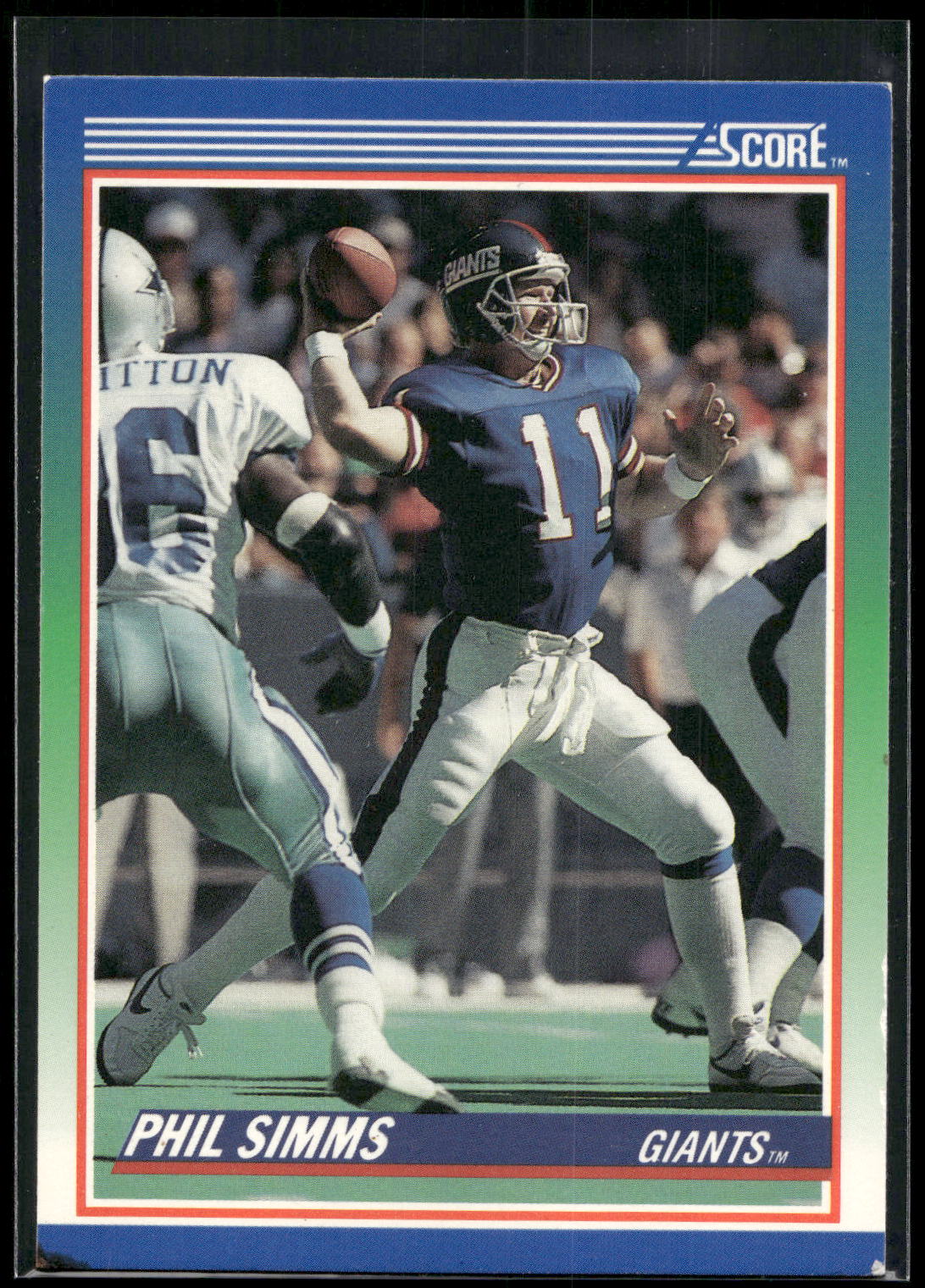1990 Score #5 Phil Simms