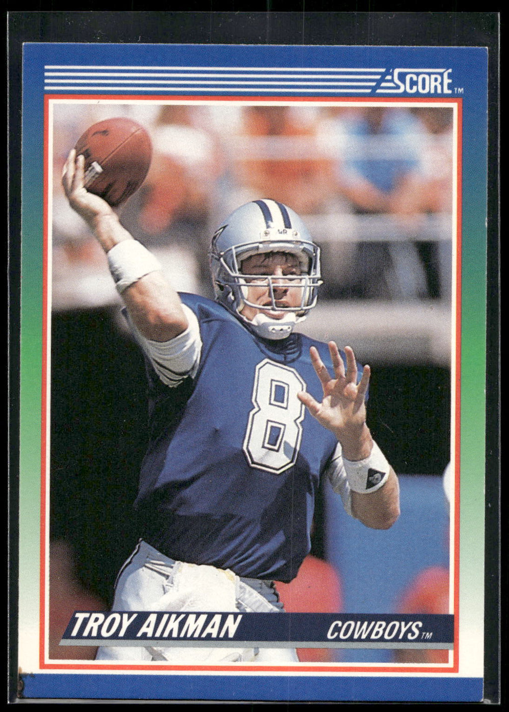 1990 Score #21 Troy Aikman