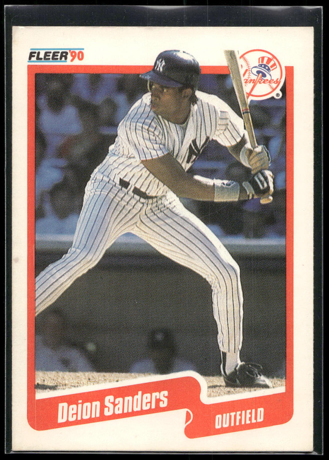 1990 Fleer #454 Deion Sanders