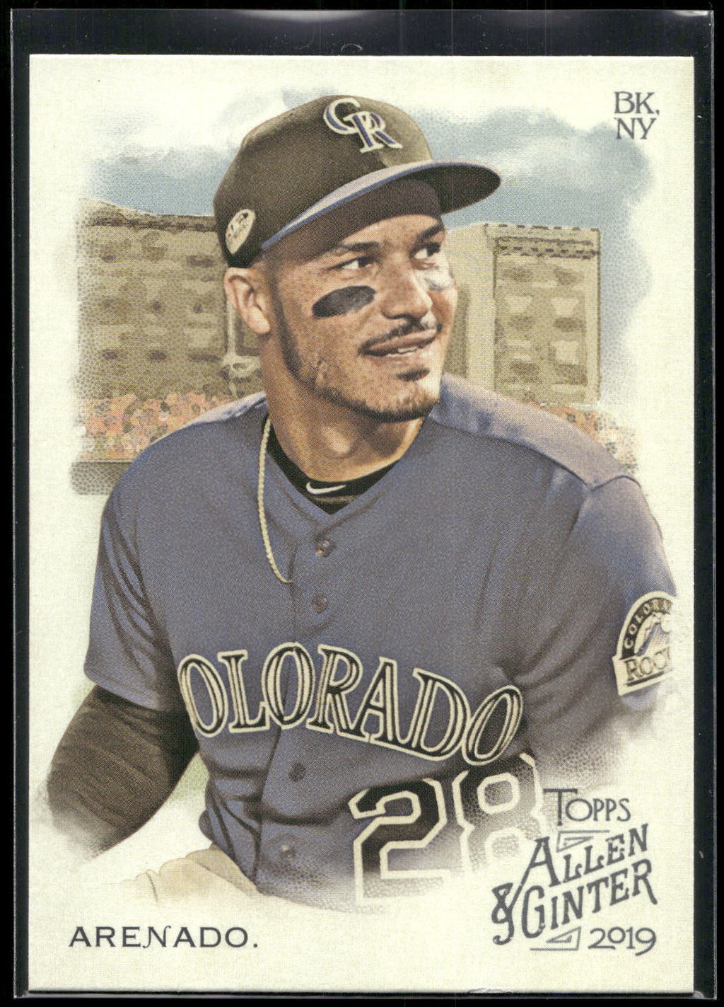 2019 Topps Allen & Ginter #107 Nolan Arenado