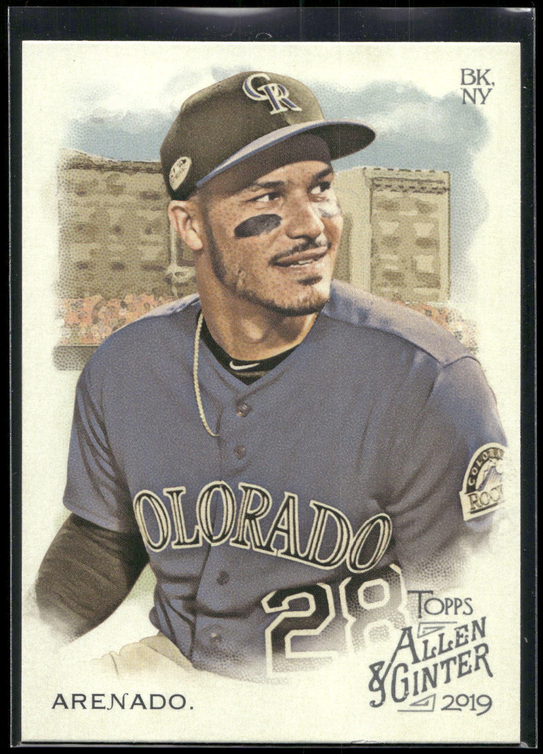 2019 Topps Allen & Ginter #107 Nolan Arenado