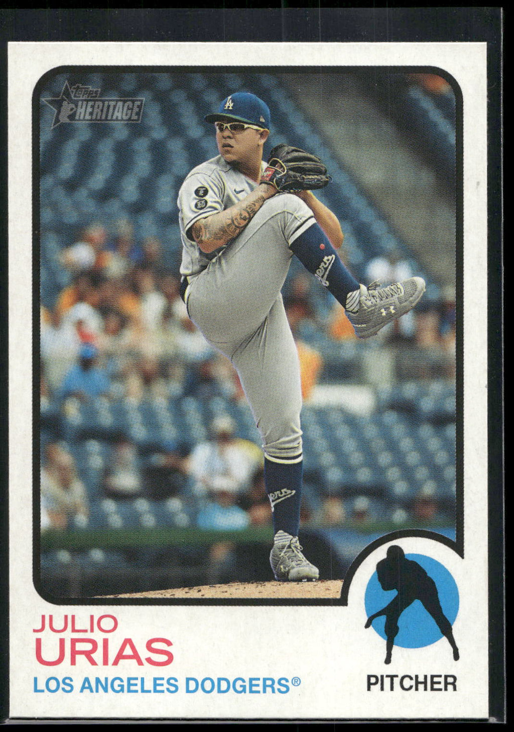 2022 Topps Heritage #337 Julio Urias