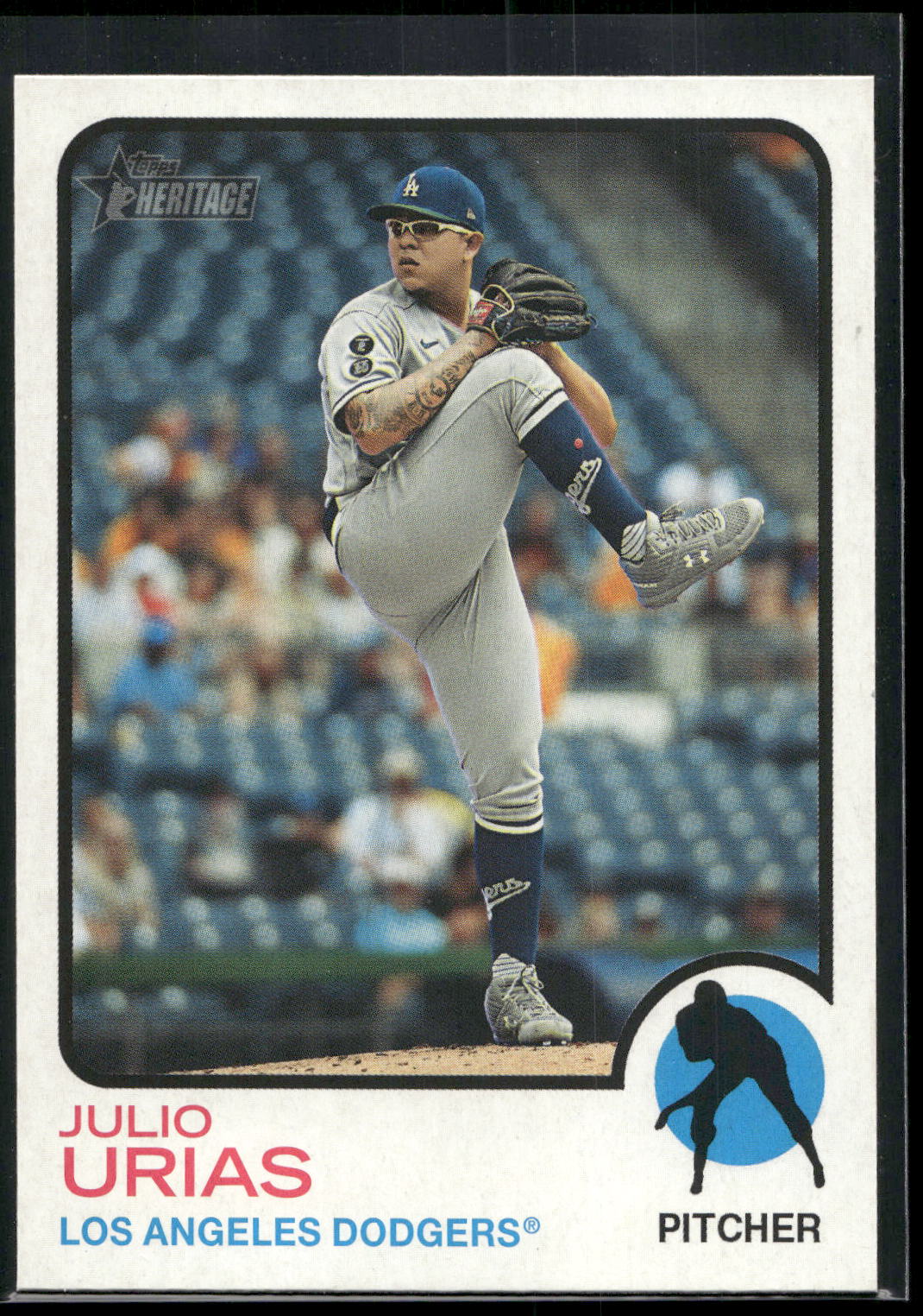 2022 Topps Heritage #337 Julio Urias