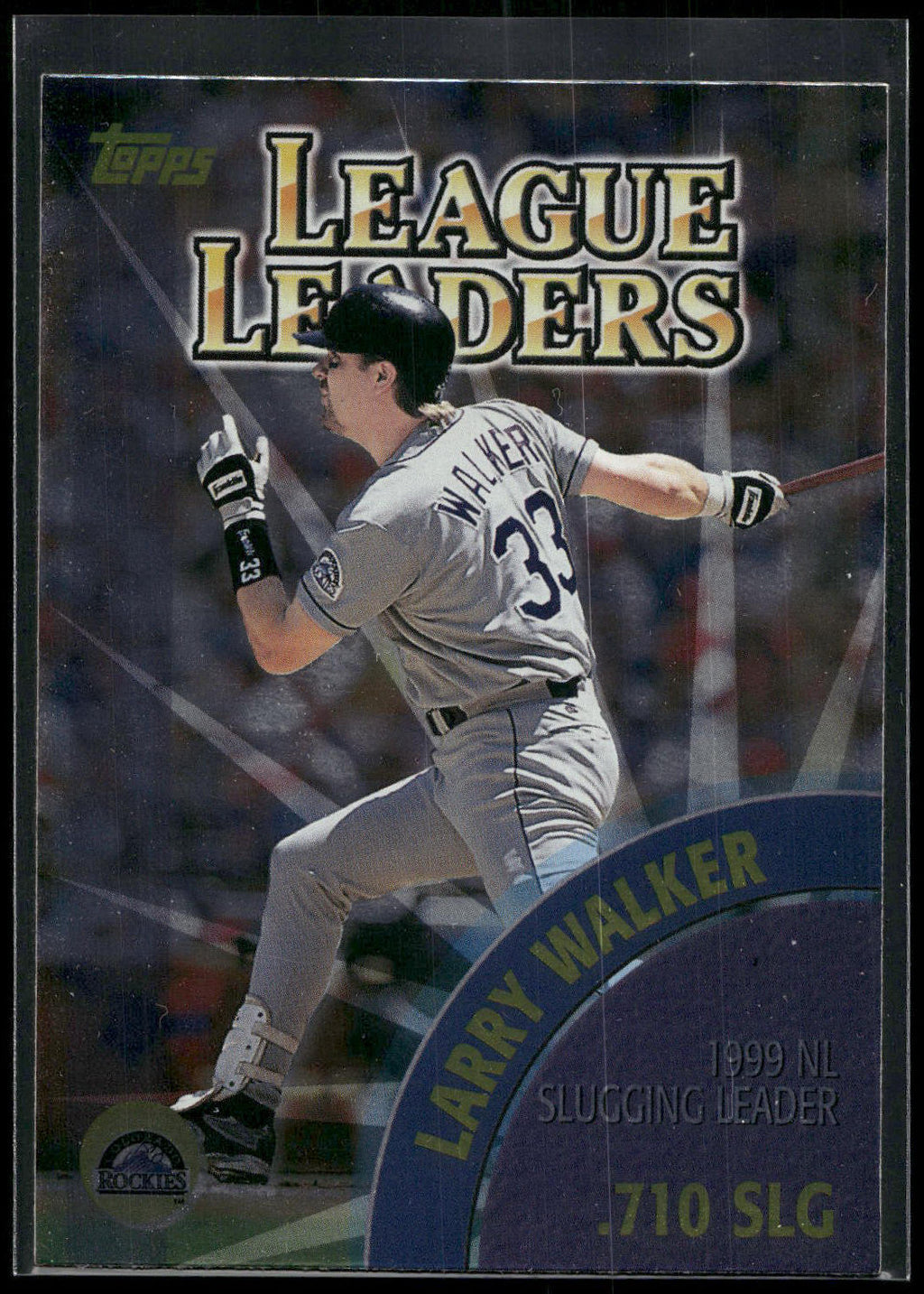 2000 Topps #467 Larry Walker / Manny Ramirez