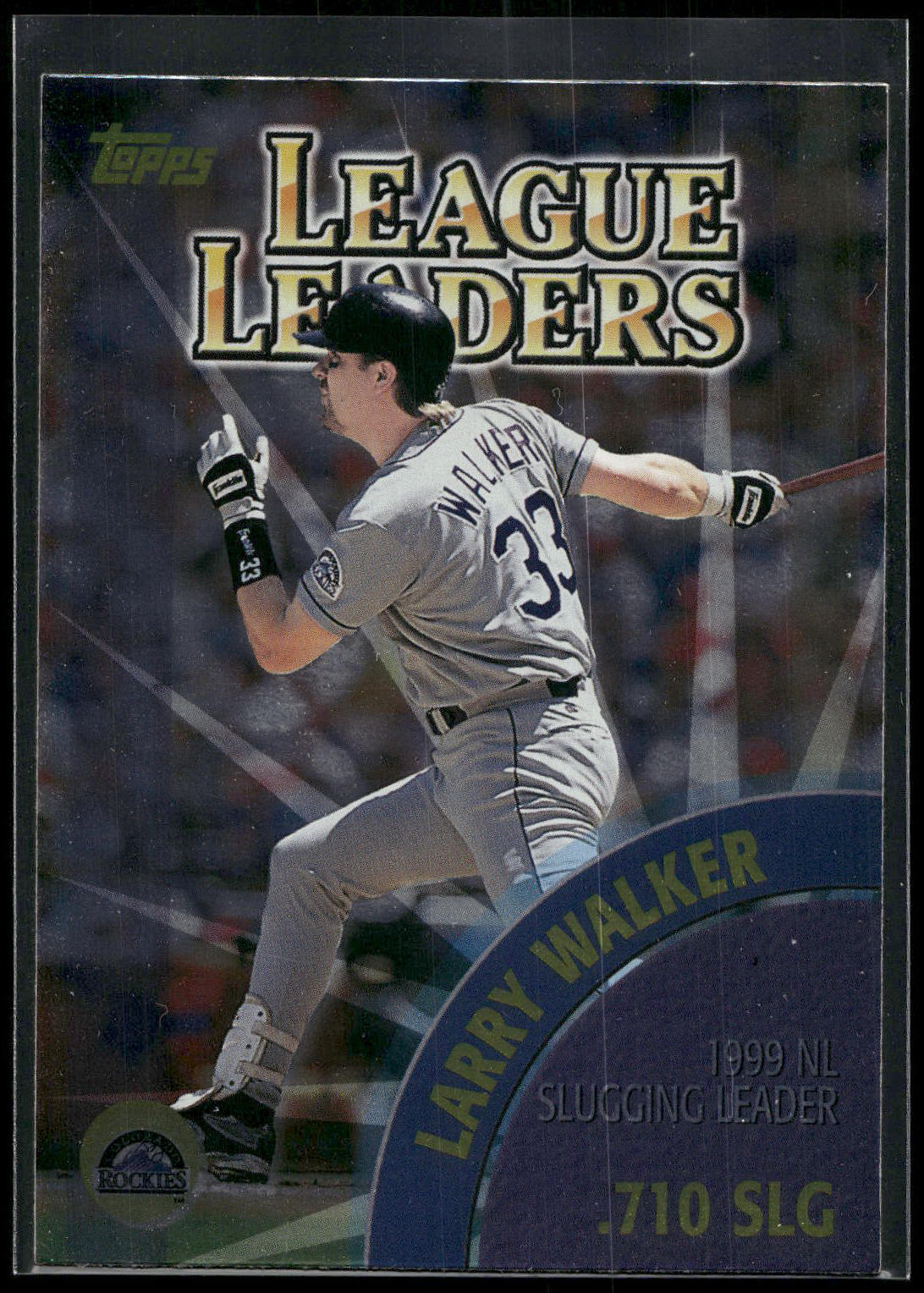 2000 Topps #467 Larry Walker / Manny Ramirez