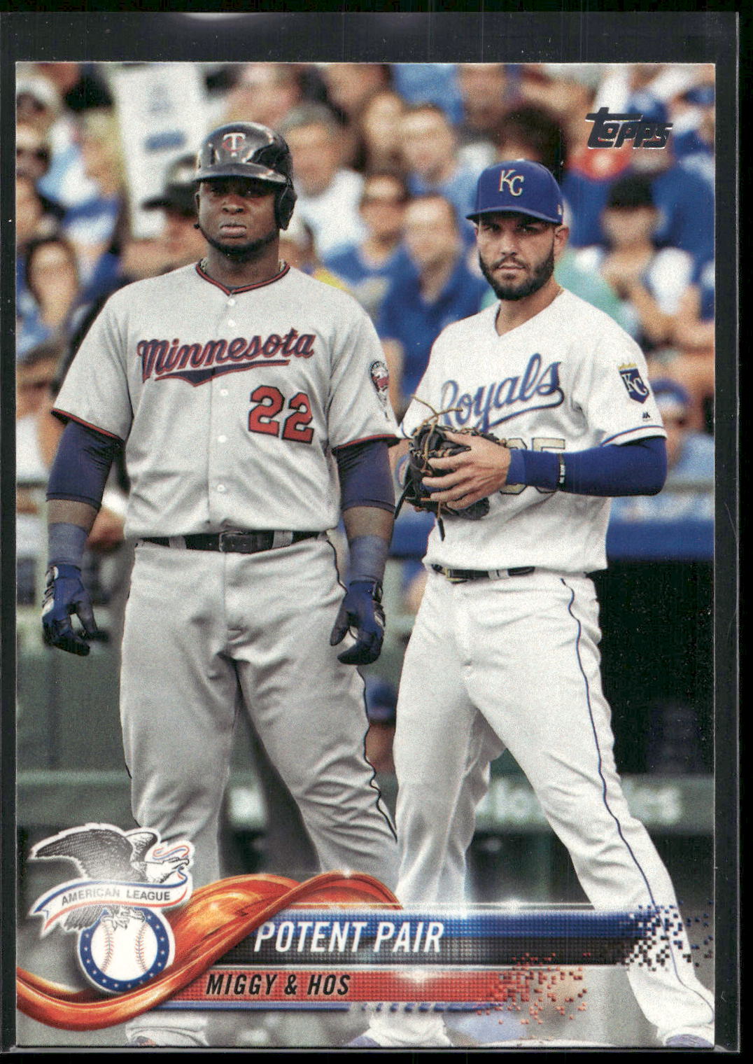 2018 Topps #262 Potent Pair