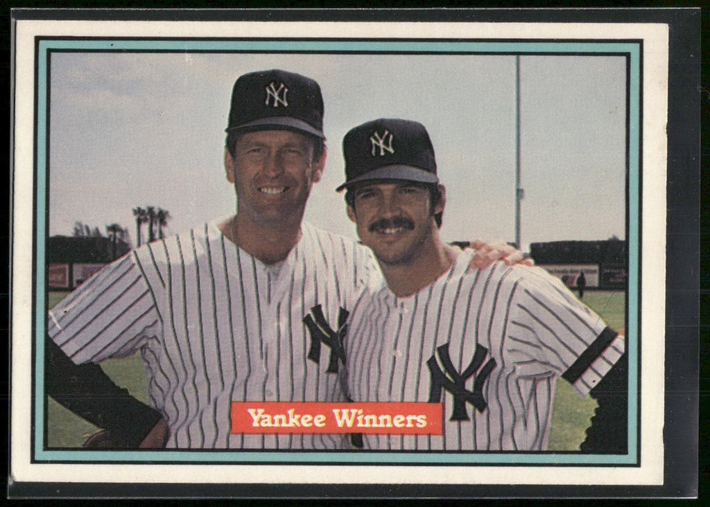 1982 Donruss #558 Yankee Winners