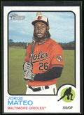 2022 Topps Heritage #581 Jorge Mateo