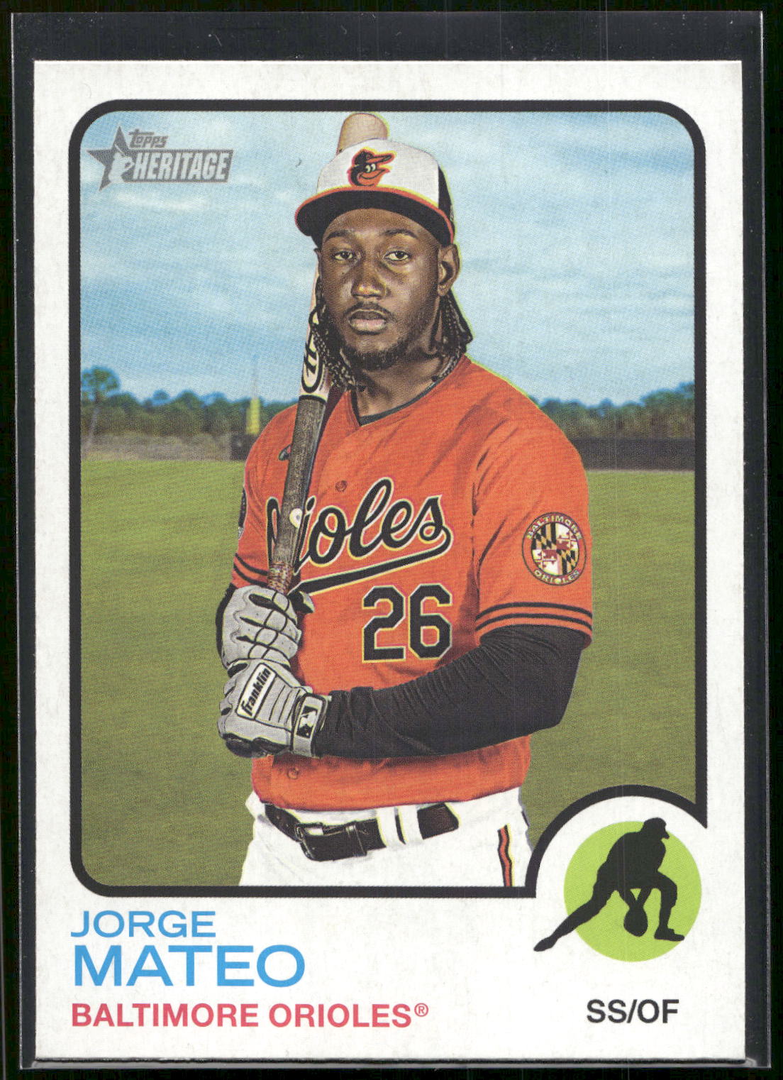 2022 Topps Heritage #581 Jorge Mateo