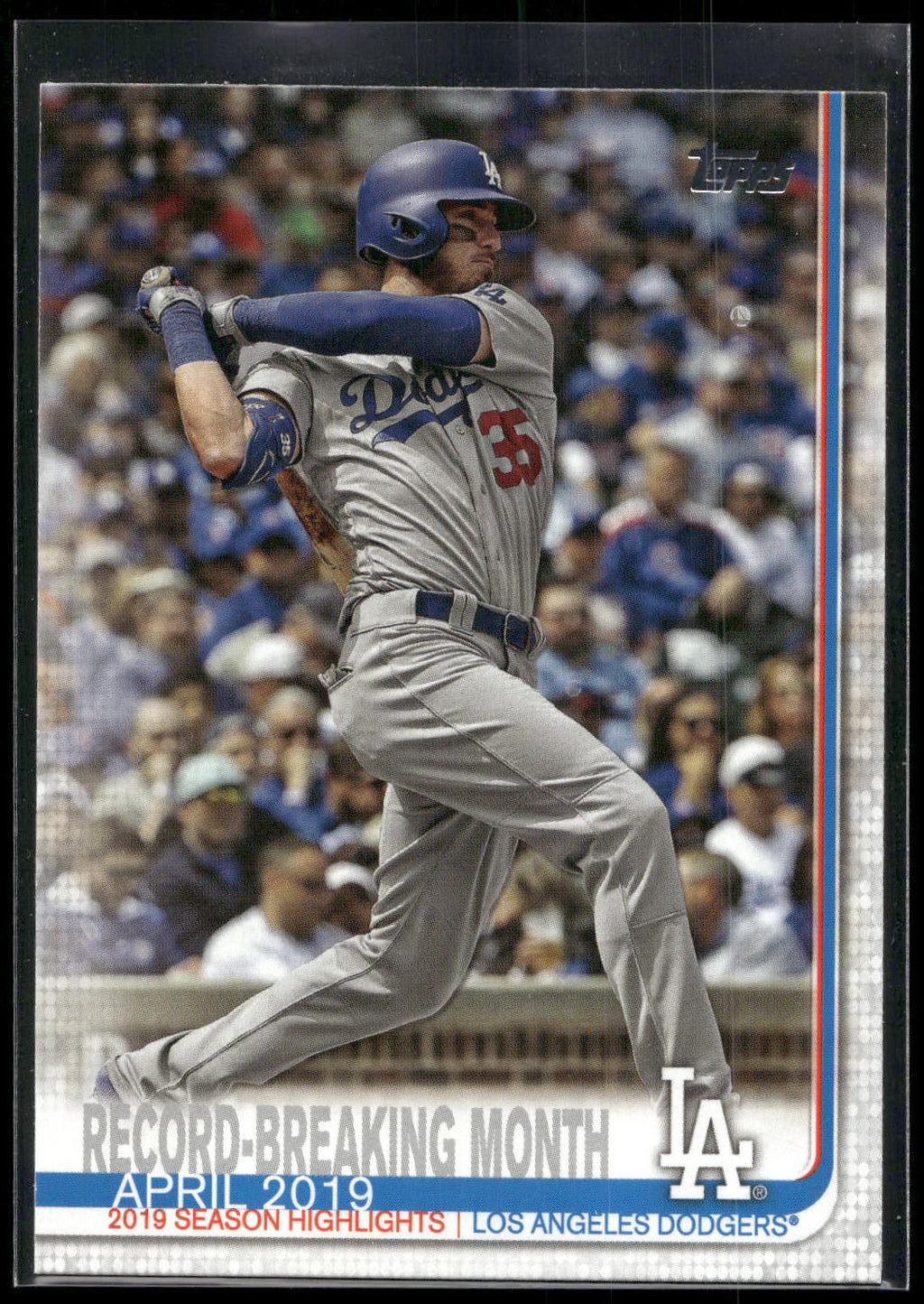 2019 Topps Update #US113 Record-Breaking Month