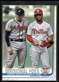 2019 Topps Update #US260 Divisional Foes (Freddie Freeman / Bryce Harper)