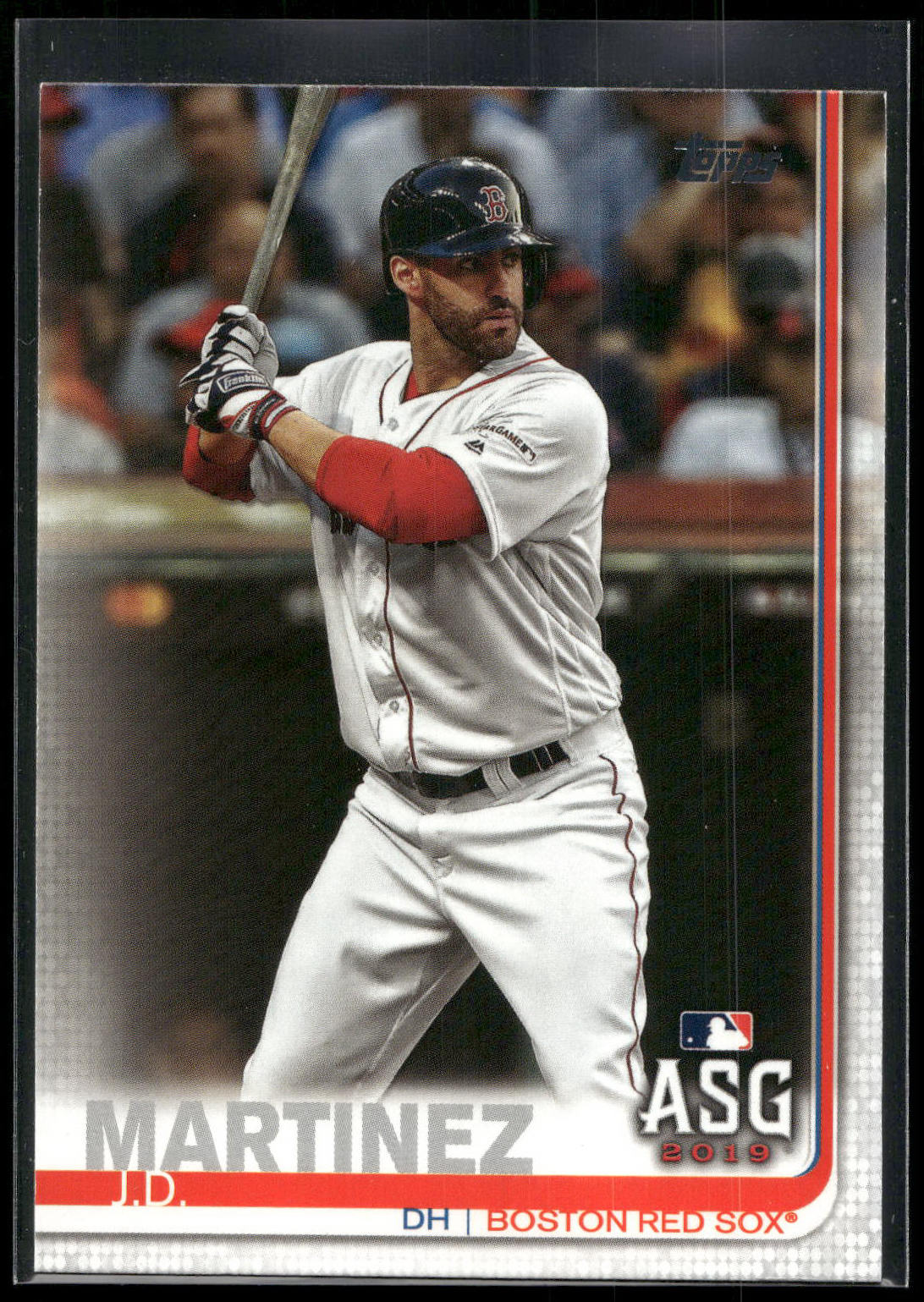 2019 Topps Update #US134 J.D. Martinez