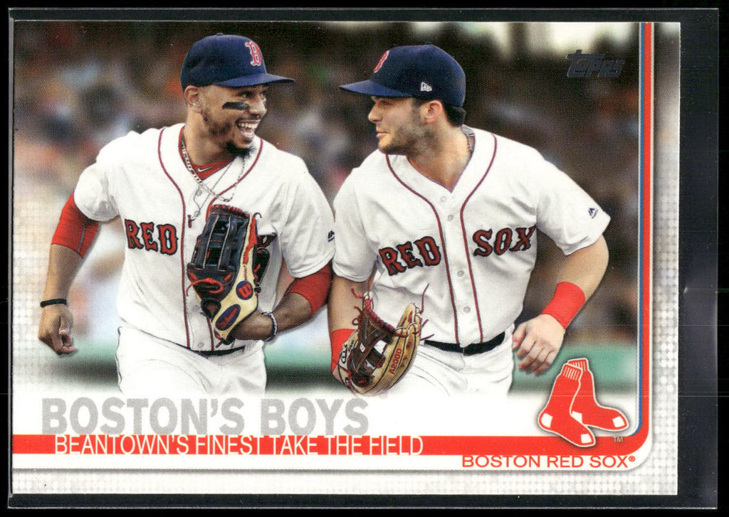 2019 Topps #28 Boston's Boys