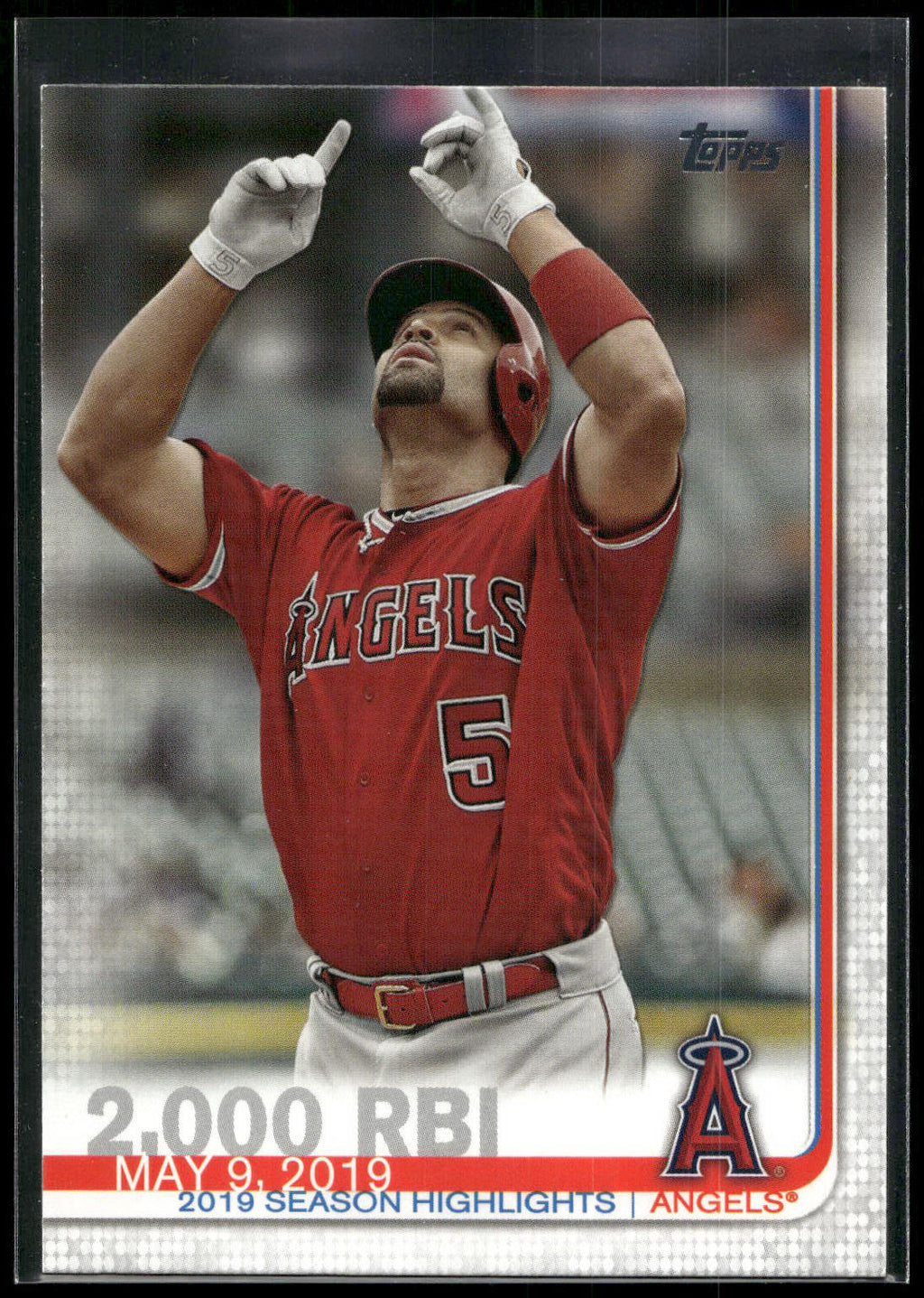 2019 Topps Update #US72 2,000 RBI