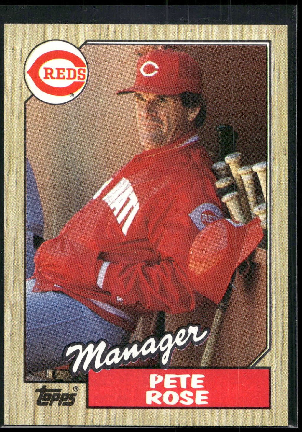 1987 Topps #393 Pete Rose