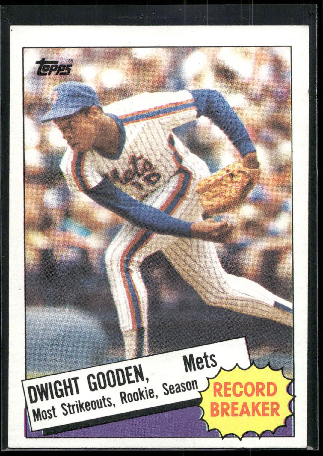 1985 Topps #3 Dwight Gooden