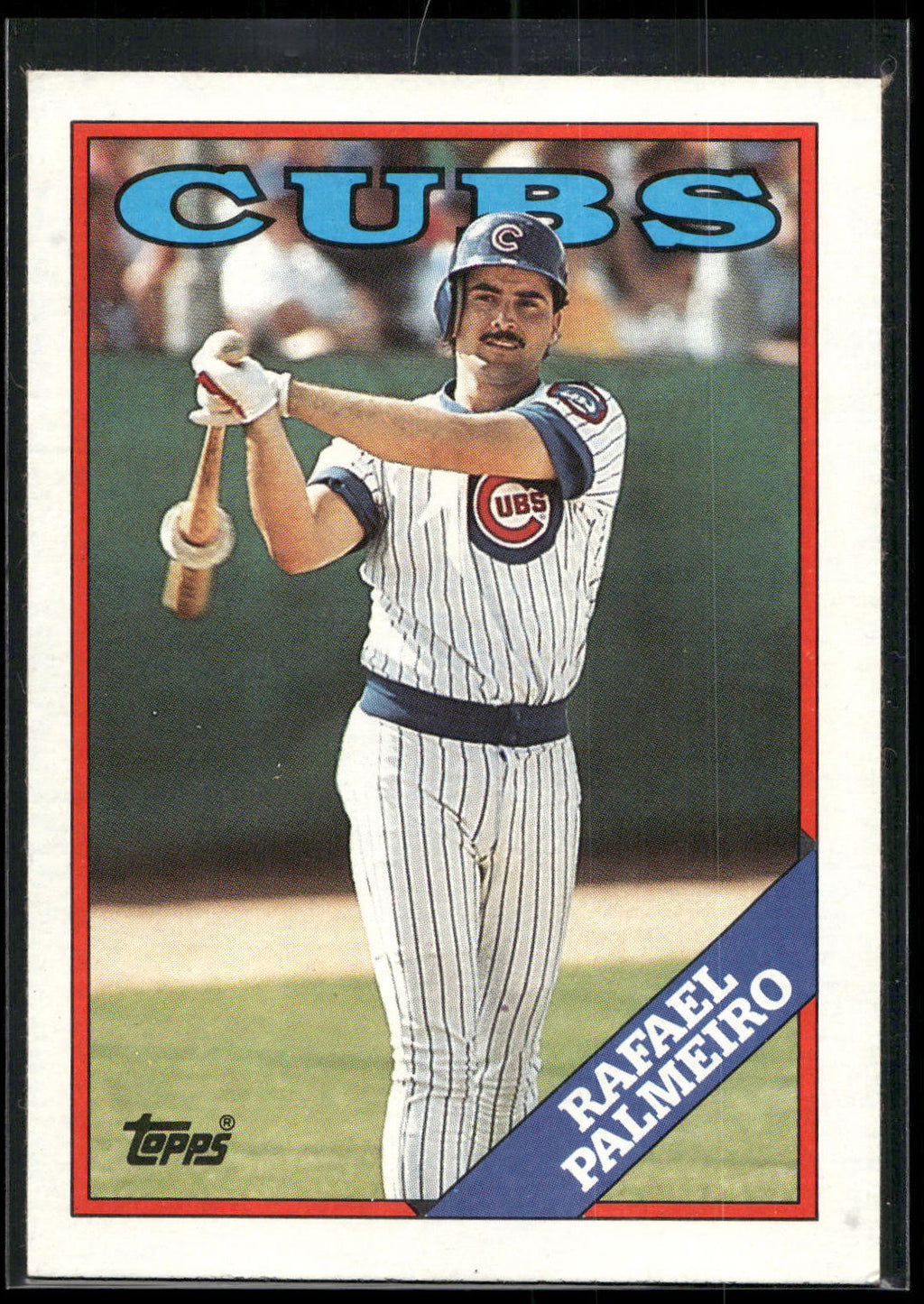 1988 Topps #186 Rafael Palmeiro