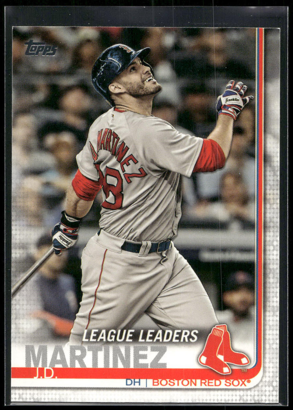 2019 Topps #23 J.D. Martinez