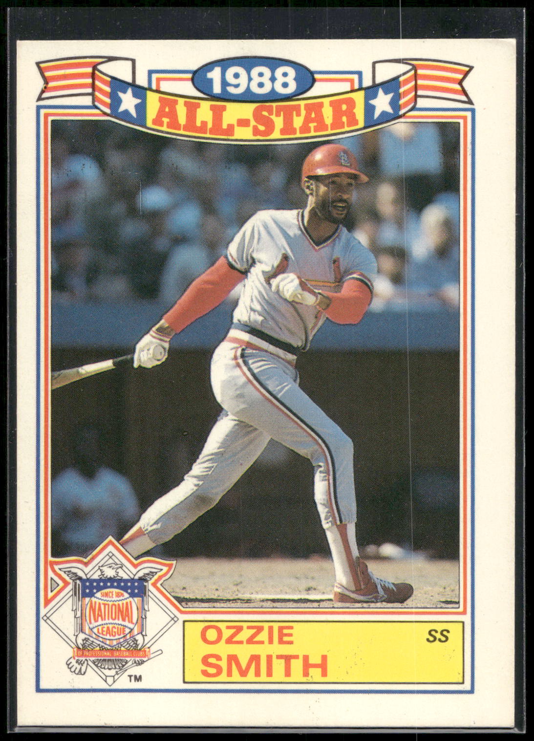 1989 Topps #16 Ozzie Smith Glossy All-Stars