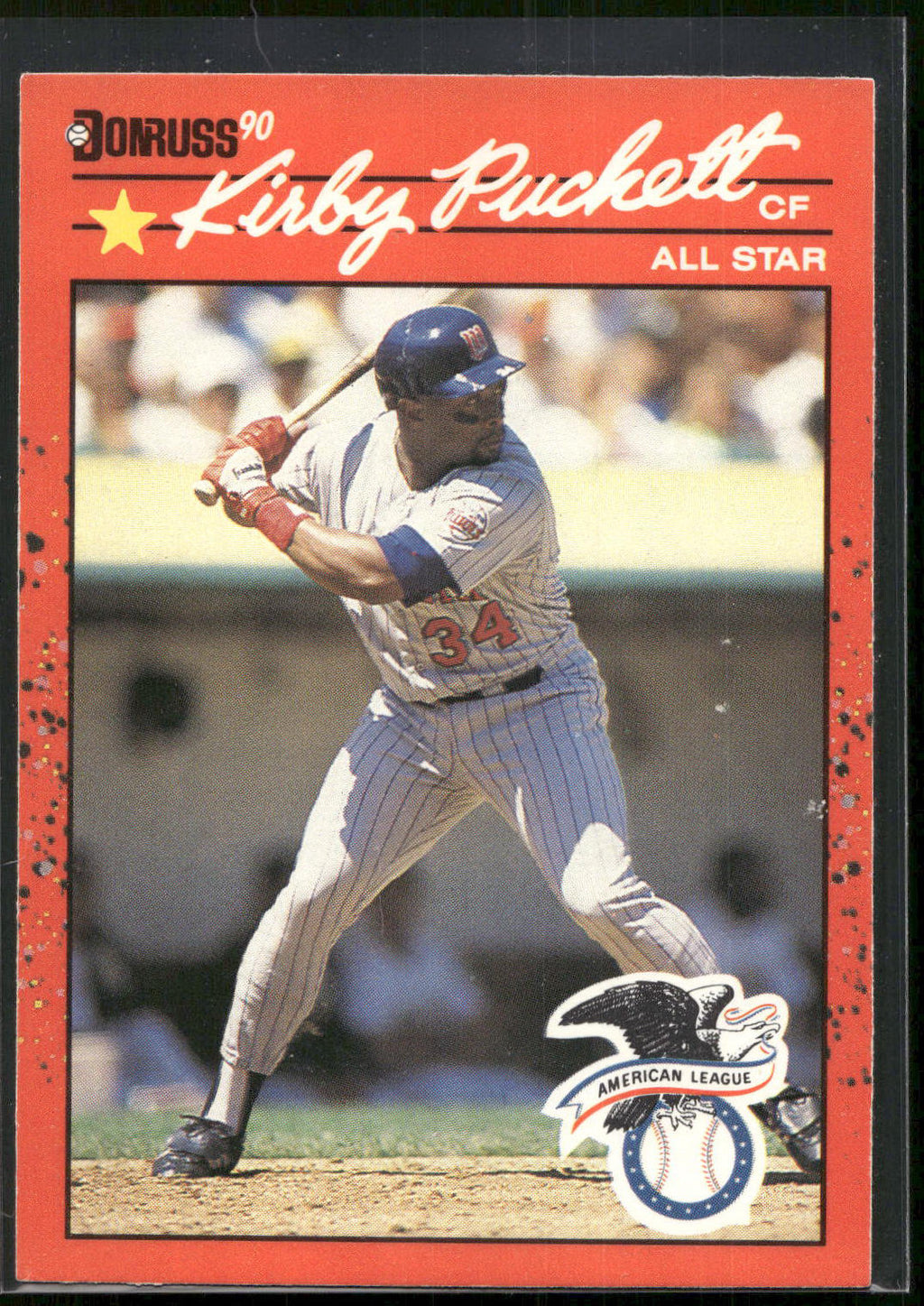 1990 Donruss #683 Kirby Puckett
