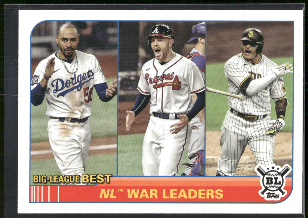 2021 Topps Big League #256 (Mookie Betts / Freddie Freeman / Manny Machado) LL