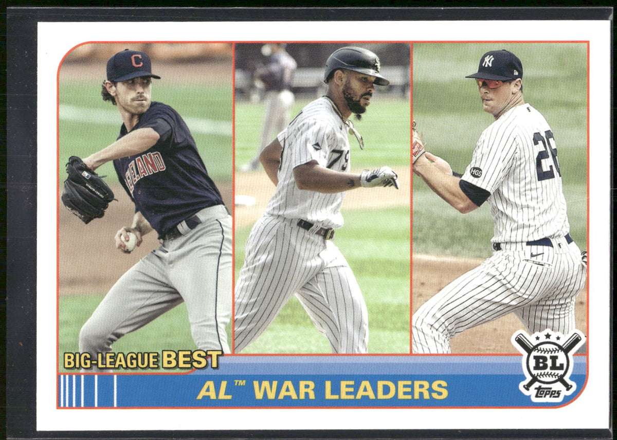 2021 Topps Big League #257 s (Shane Bieber / Jose Abreu / DJ LeMahieu) LL