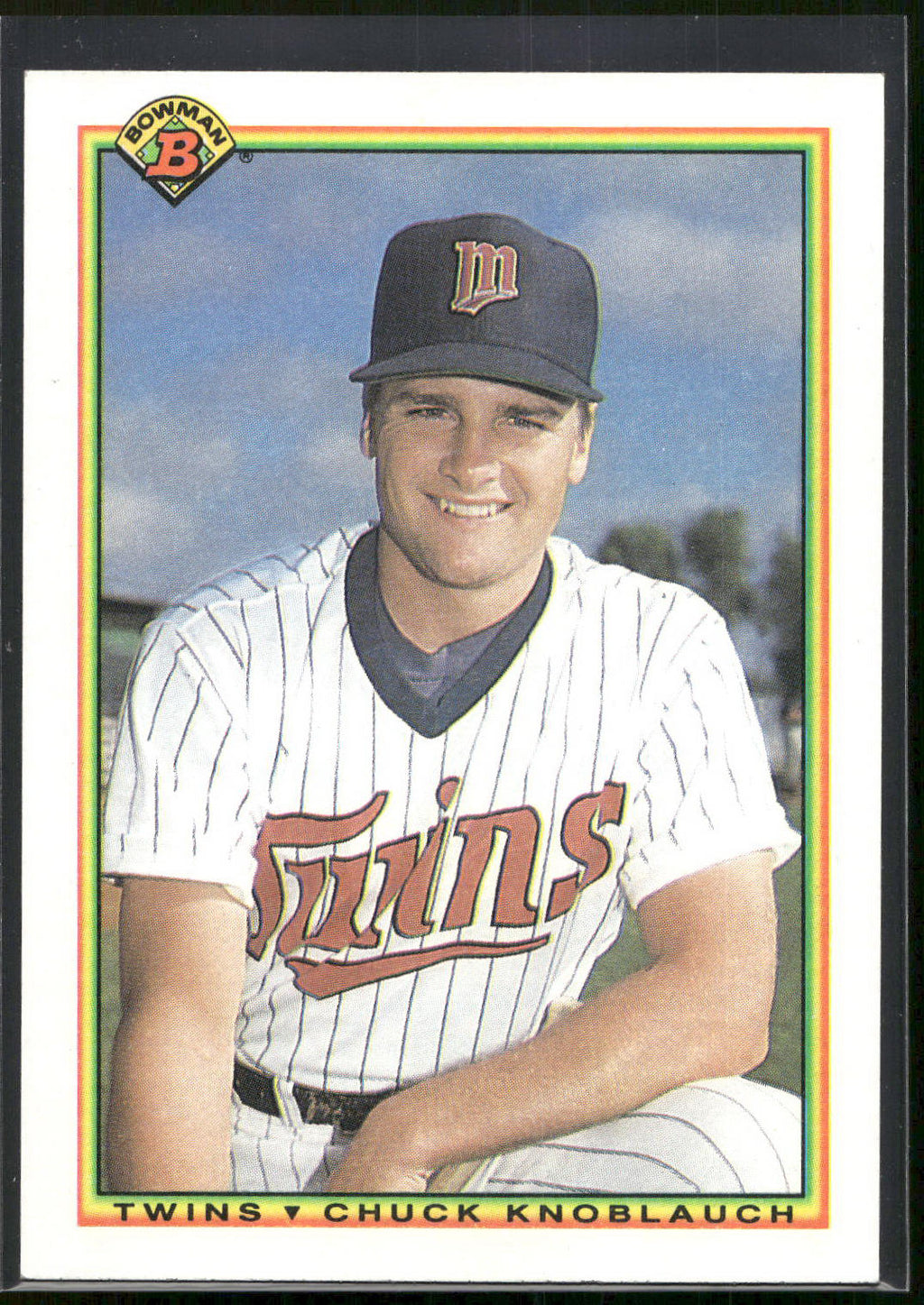 1990 Bowman #415 Chuck Knoblauch