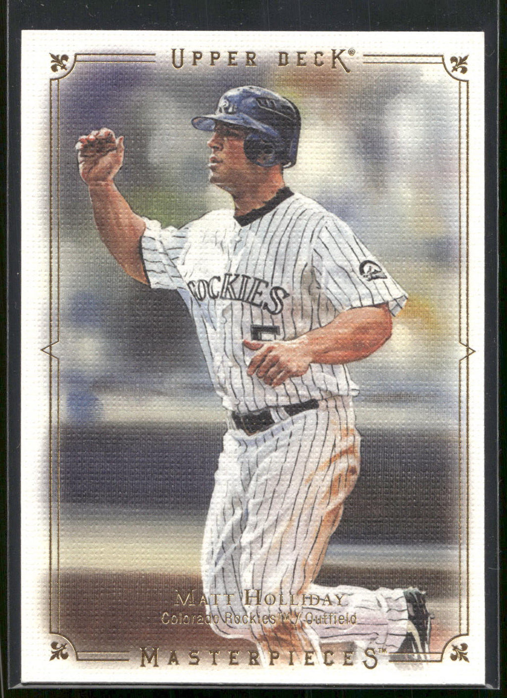 2008 Upper Deck Masterpieces #30 Matt Holliday